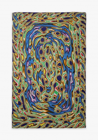 Holton Rower Preditorial Respect, 2016  paint on particle board  72 x 45 x 2 in 182.9 x 114.3 x 5 cm