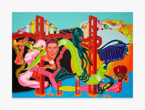 Peter Saul, "The Government of California," 1969.