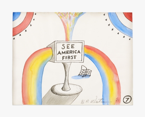 H.C. Westermann See America First (Untitled #7), 1968