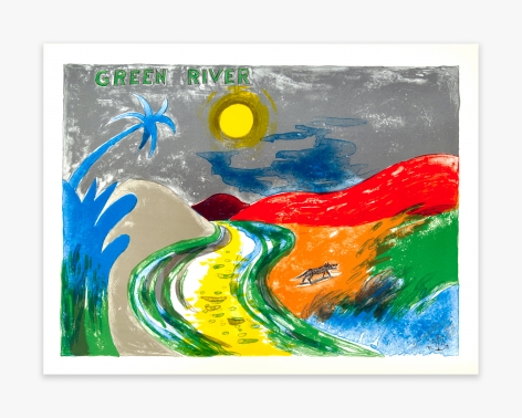 H.C. Westermann Six Lithographs – Green River, 1972