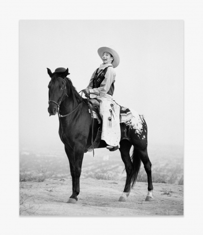 Herb Ritts Pee Wee on Horse, Los Angeles